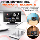 ⏰ Reloj Digital Meteorologico 4 en 1: Hora, Clima, Humedad y Despertador