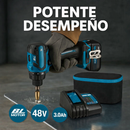 KIT TALADRO INALÁMBRICO y IMPACTO + 26 ACCESORIOS + 2 BATERIAS REGALO
